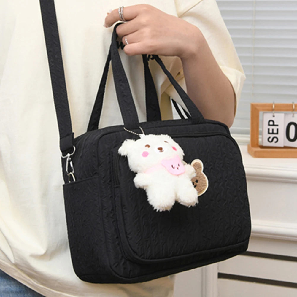 Baby Diaper Bags with Pendant Mommy Stroller Nappy Bag Portable Cute Cartoon Multi-function Large Capacity Organizer Travel Bag