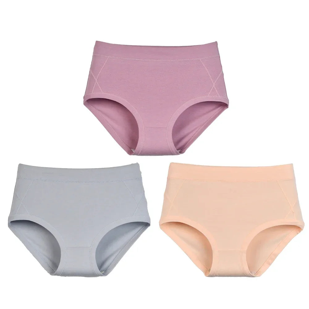 Cotton Panties For Women High Waist Briefs Woman Intimate Lingerie Soft Underwear Underpants Panty Female Plus Panti 2025 New