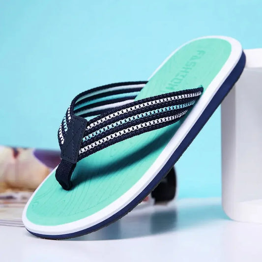 2024 Fashion Men's Shoe Flat Male Slipper Rubber Slides Original Adult Mascullino Casual Clappers Cheap Shoes Liquidation Fun