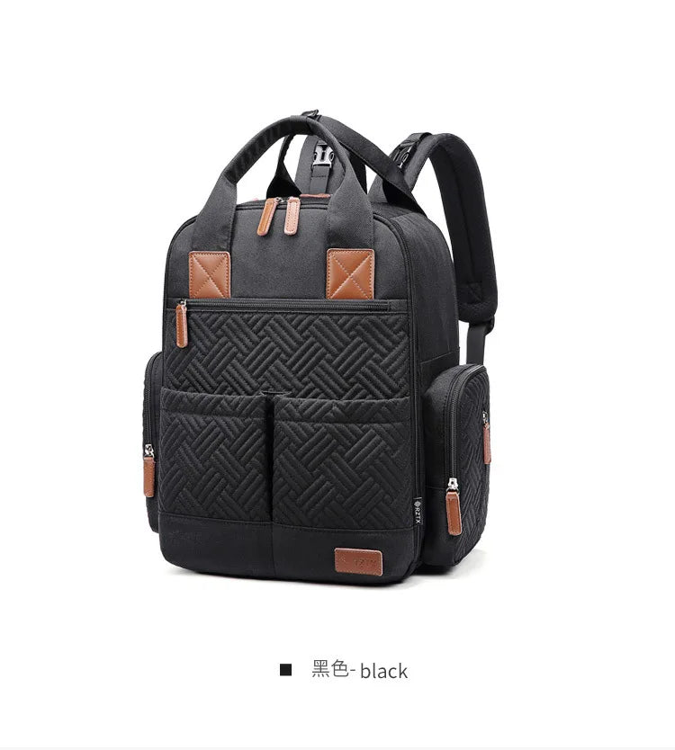 Mommy Diaper Bags Backpack Mummy Large Capacity Travel Nappy Bags Multi-function Maternity Bags with Changing Mat
