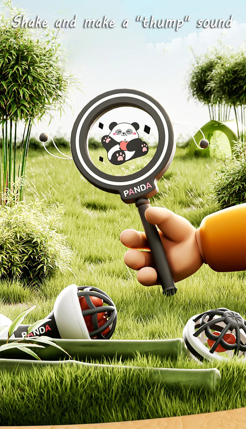 Baby Music Instruments Toy Montessori Rattle Ball Sand Hammer Black White Visual Stimulation Sensory Instrument Educational Toy