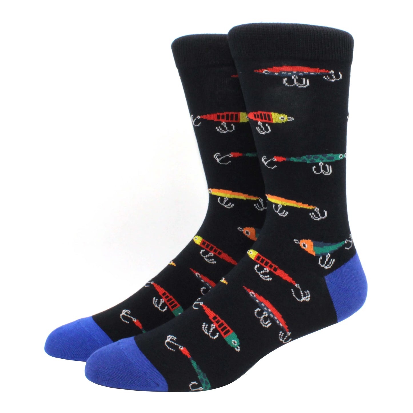 2025 New Hiphop Cotton Men Socks Harajuku Happy Funny animal Flamingo penguin chili Dress Socks for Male Wedding Christmas Gift