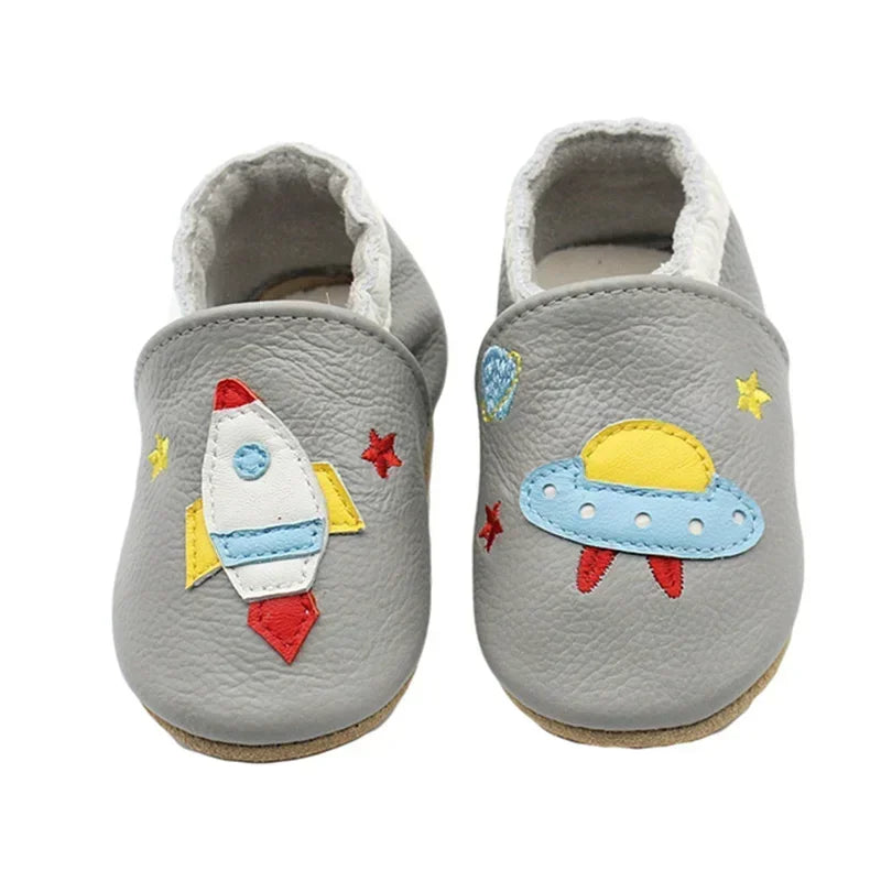 Baby Shoes Soft Cow Leather Bebe Newborn Booties for Babies Boys Girls Infant Toddler Moccasins Slippers First Walkers