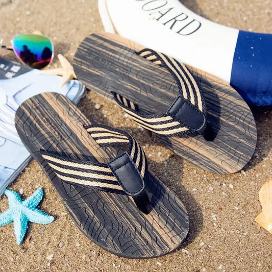 2024 Fashion Men's Shoe Flat Male Slipper Rubber Slides Original Adult Mascullino Casual Clappers Cheap Shoes Liquidation Fun