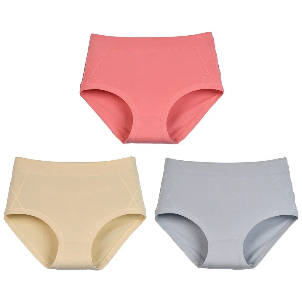 Cotton Panties For Women High Waist Briefs Woman Intimate Lingerie Soft Underwear Underpants Panty Female Plus Panti 2025 New