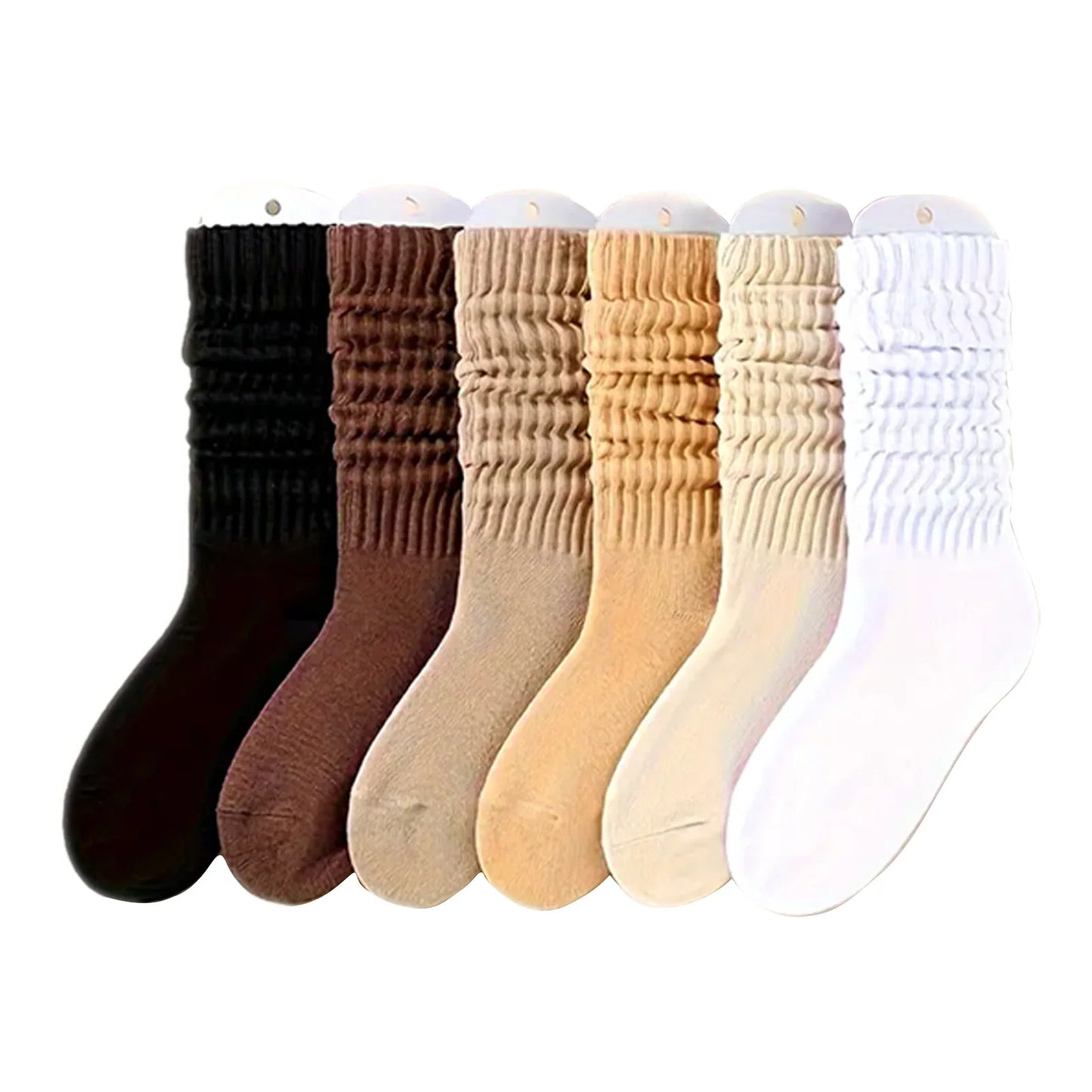 Women's Fashion Calf Socks Multi Color Option Breathable Cotton Socks Gift for Woman Girlfriend Lovers MIAO-US