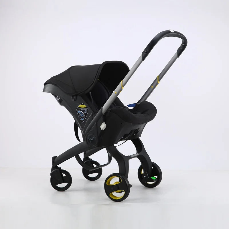 Baby Stroller 3 in 1 With Car Seat Infant Cart High Landscope Folding Baby Carriage Prams For Newborn Travel Stroller 4 in 1