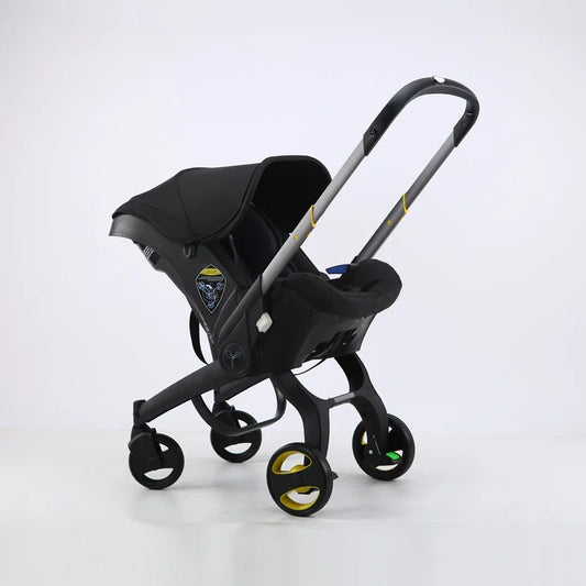 Baby Stroller 3 in 1 With Car Seat Infant Cart High Landscope Folding Baby Carriage Prams For Newborn Travel Stroller 4 in 1