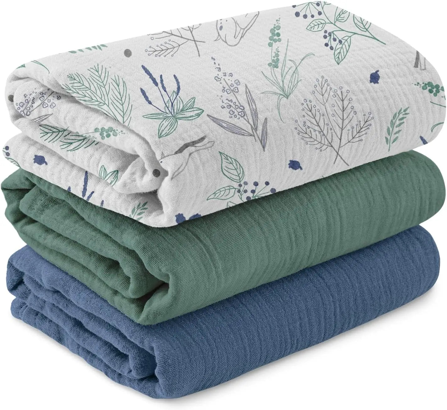 Baby Swaddle Blanket Unisex Swaddle Wrap Soft Silk Muslin Unisex Receiving Blanket Baby Blankets Newborn Baby Swaddle Blanket