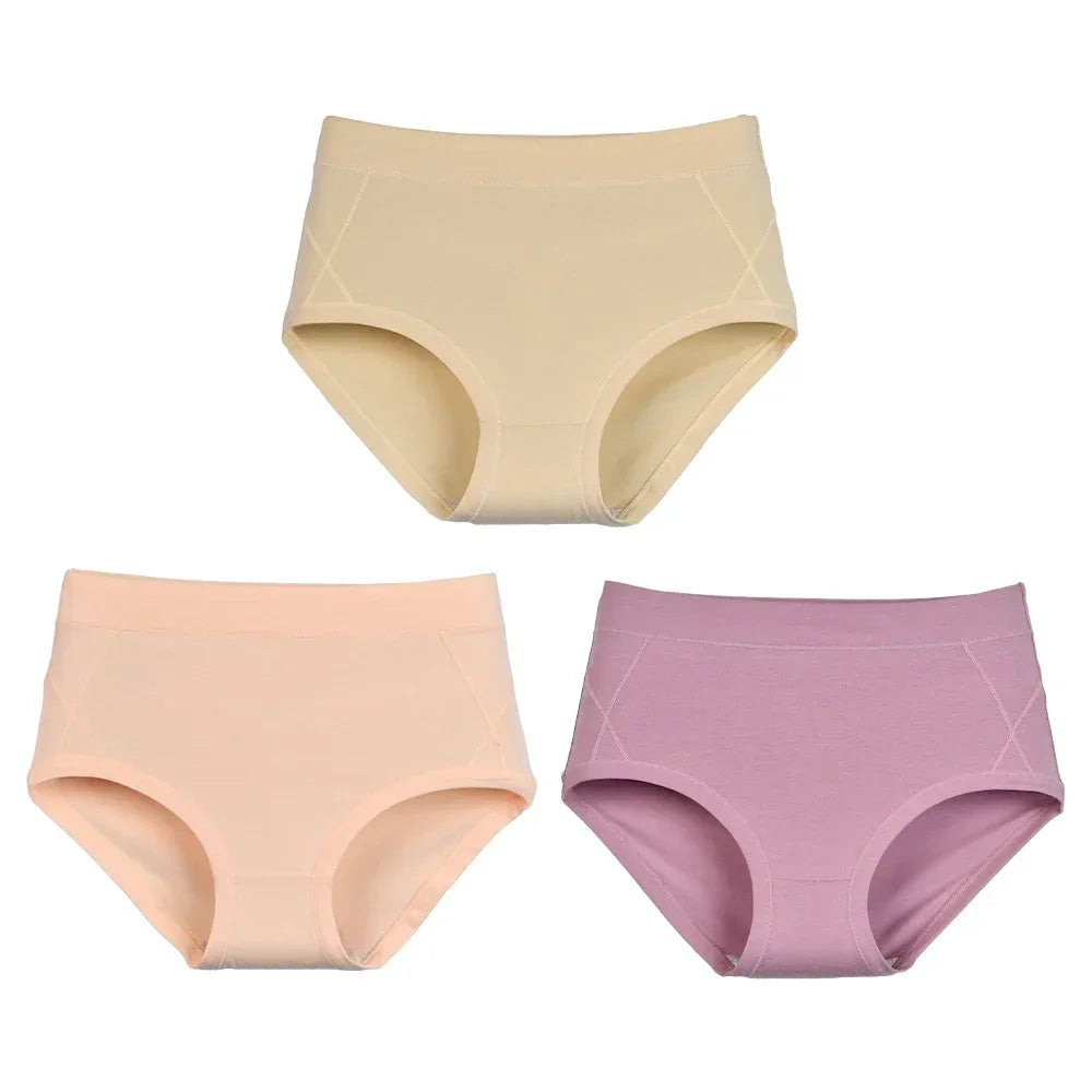 Cotton Panties For Women High Waist Briefs Woman Intimate Lingerie Soft Underwear Underpants Panty Female Plus Panti 2025 New