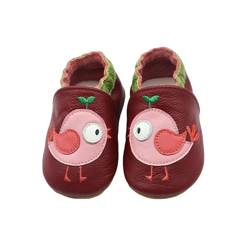 Baby Shoes Soft Cow Leather Bebe Newborn Booties for Babies Boys Girls Infant Toddler Moccasins Slippers First Walkers