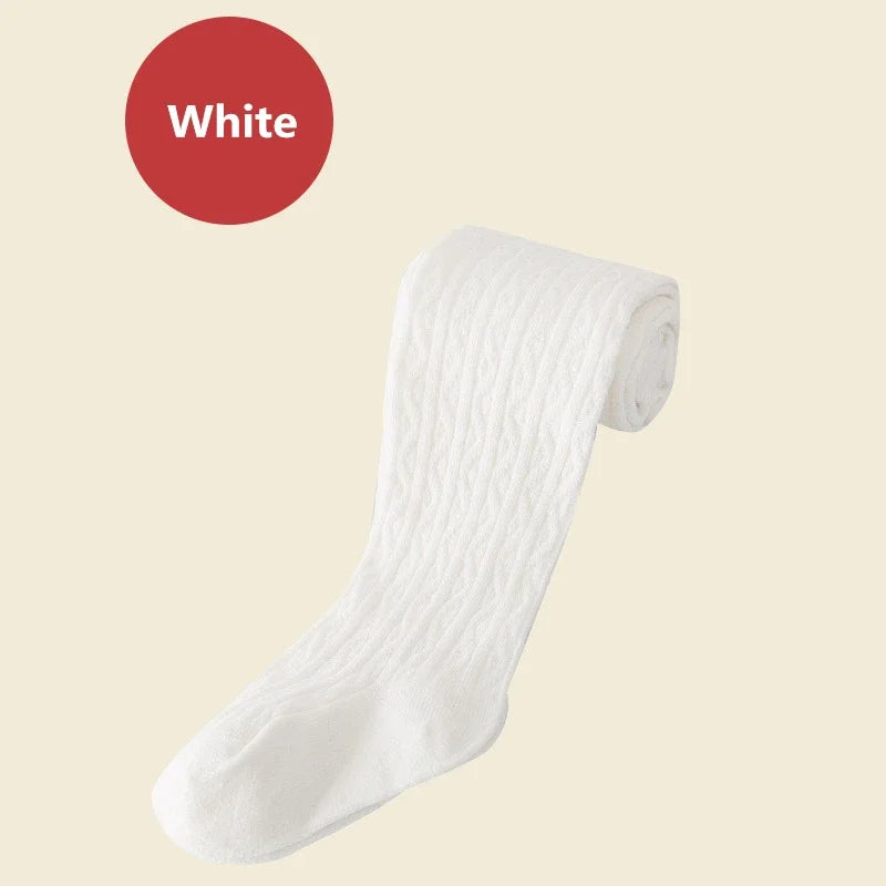 Baby Girl Tights Warm Leggings Kids Pants Solid Cotton Child Pantyhose Casual Stockings Girls Toddler Dance Winter Clothes 0-8Y