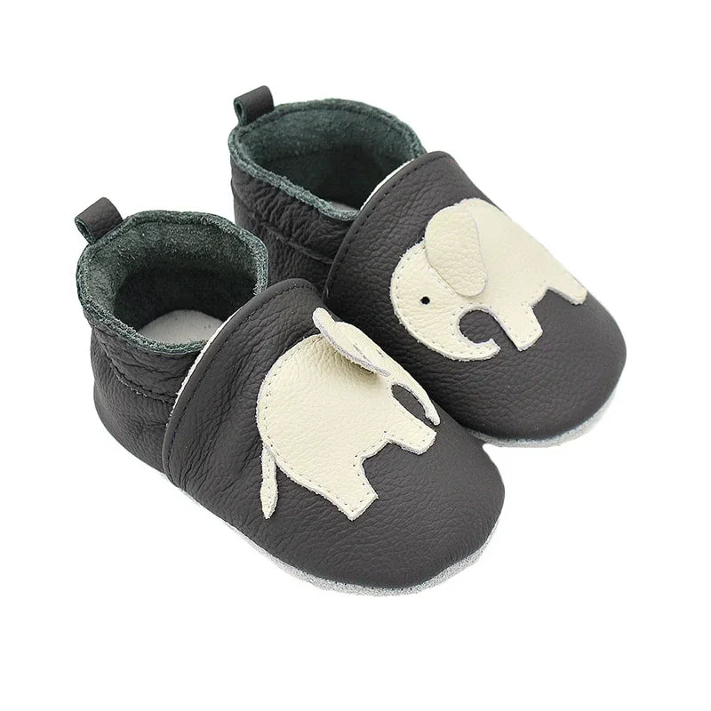 Baby Shoes Soft Cow Leather Bebe Newborn Booties for Babies Boys Girls Infant Toddler Moccasins Slippers First Walkers