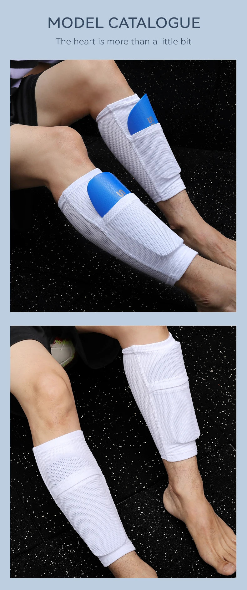 Unisex Youth Soccer Shin Guards Ankle Socks Lightweight Comfortable Durable Impact Training Protective Insert Board Gear Mens