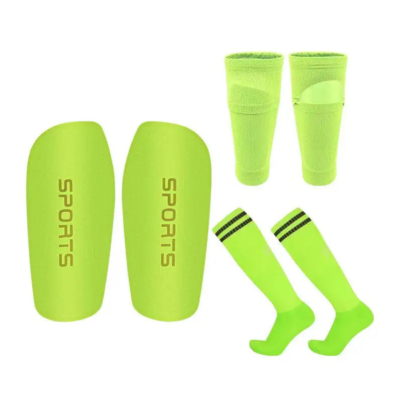 Unisex Youth Soccer Shin Guards Ankle Socks Lightweight Comfortable Durable Impact Training Protective Insert Board Gear Mens