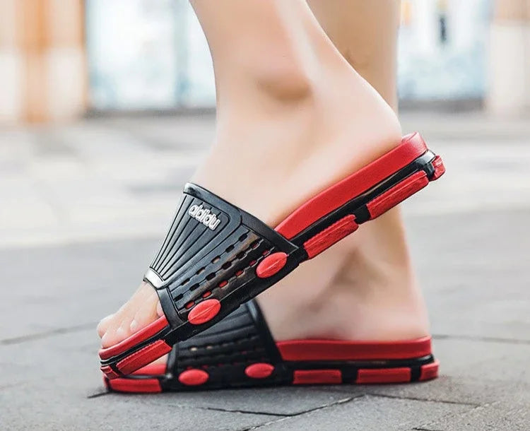 Slippers for Men Soft Black and White Outdoor Shoes Eva Rubber Cheap Liquidation Designer Luxury Clappers 2025 Adult Sandals Man