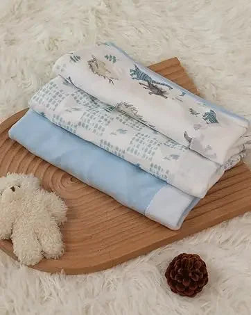 Baby Swaddle Blanket Unisex Swaddle Wrap Soft Silk Muslin Unisex Receiving Blanket Baby Blankets Newborn Baby Swaddle Blanket