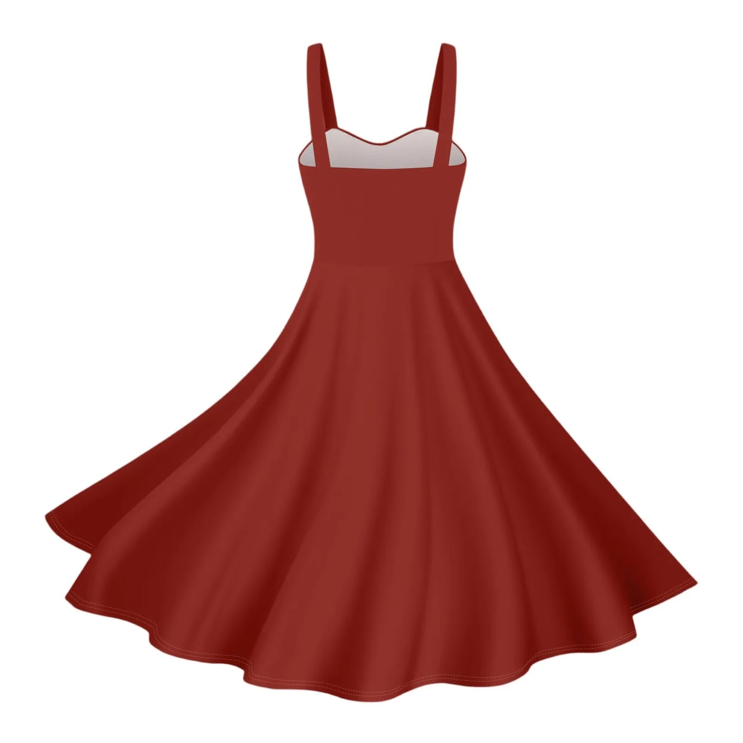 New Women'S Vintage Sleeveless Pleated Patchwork Cute A-Line Hem Solid Dresses Vestidos Mujer Veranoa 2025 Women Clothing