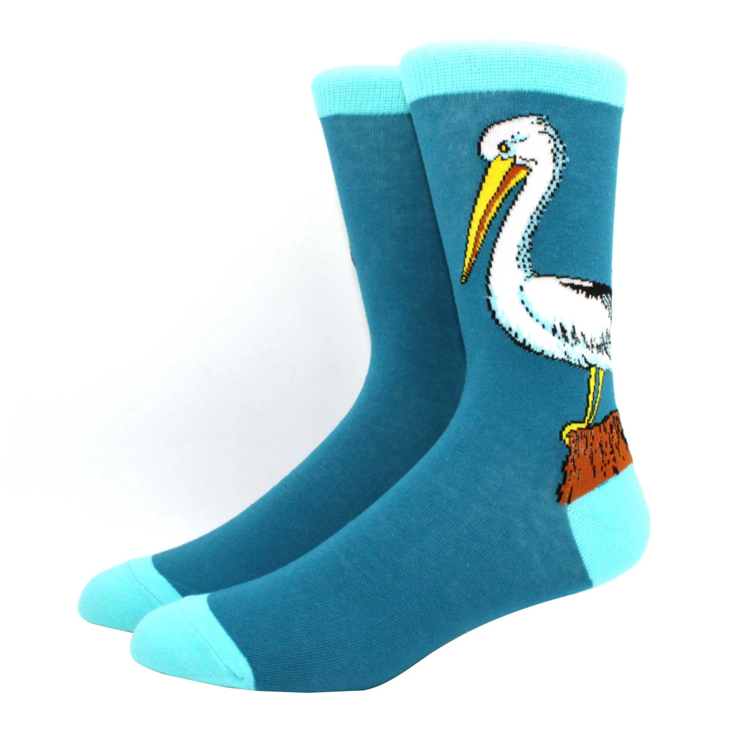 2025 New Hiphop Cotton Men Socks Harajuku Happy Funny animal Flamingo penguin chili Dress Socks for Male Wedding Christmas Gift