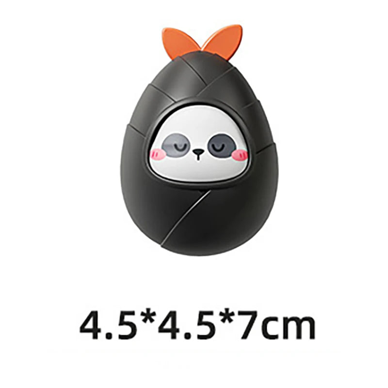 Baby Music Instruments Toy Montessori Rattle Ball Sand Hammer Black White Visual Stimulation Sensory Instrument Educational Toy
