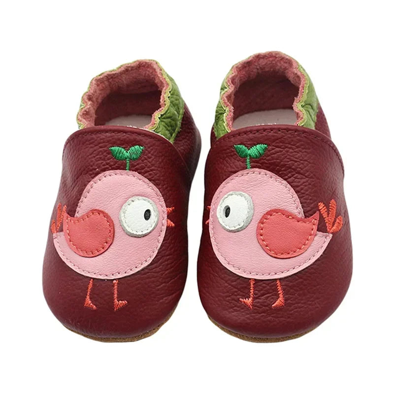 Baby Shoes Soft Cow Leather Bebe Newborn Booties for Babies Boys Girls Infant Toddler Moccasins Slippers First Walkers