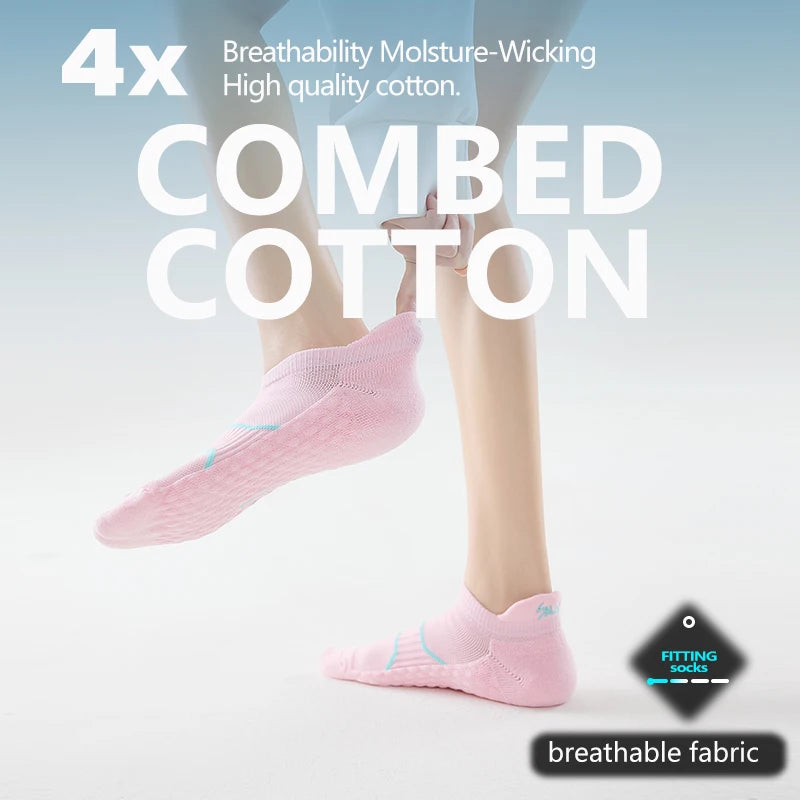 5 Pairs Women's Sport Socks Short Breathable Protective for Feet Suitable for Sports And Yoga