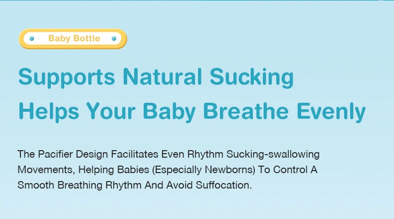 Baby Bottle Newborn Baby Bottle with Handle Milk Bottle Feeding Baby Bottles Newborn Feeding Cup BPA-Free 150/240/330ML
