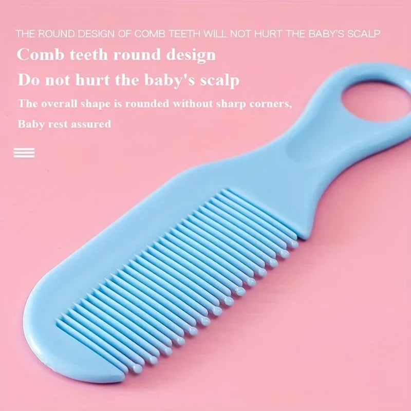 6 Piece Baby Care Grooming Set - Newborn Safety Comb, Nail Scissors, Nail Trimming Set, Baby Health Care Products Nail Cutter