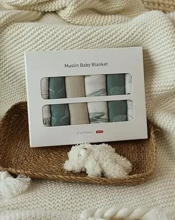Baby Swaddle Blanket Unisex Swaddle Wrap Soft Silk Muslin Unisex Receiving Blanket Baby Blankets Newborn Baby Swaddle Blanket