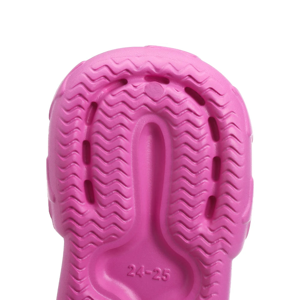 Children Sandals Kids Slippers Shoes Soft Sole Non-slip Summer Boys Girls Baby Thick Indoor Outdoor Beach Garden Shoes