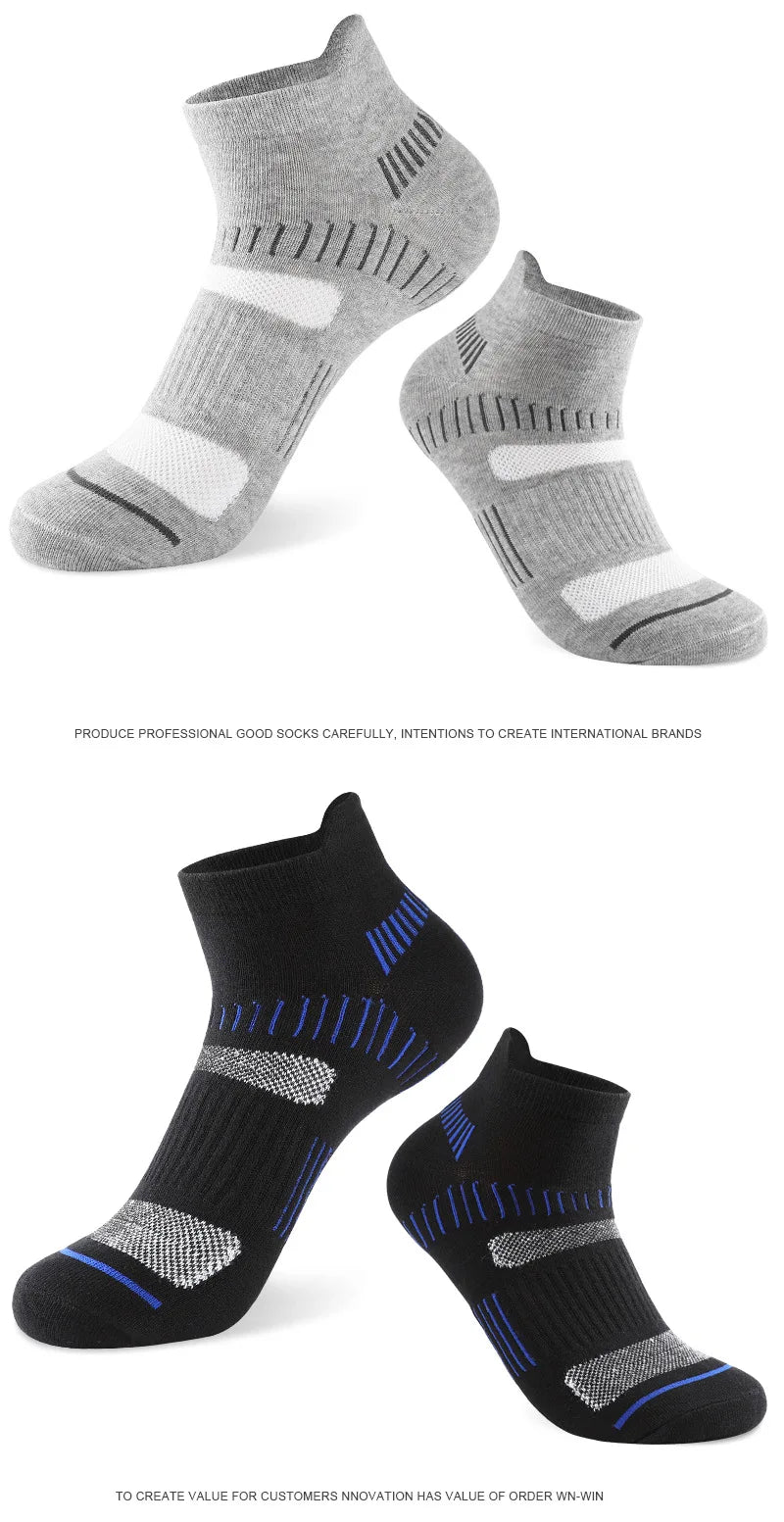 5 pairs of socks, men's anti odor socks, men's socks, sports basketball socks, sweat absorbing socks