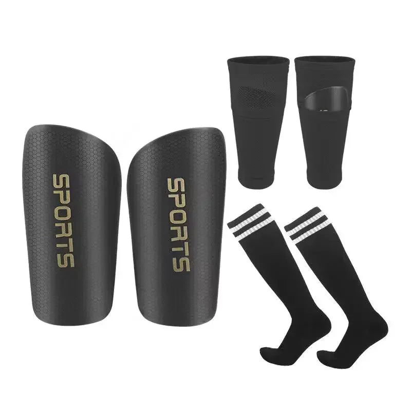 Unisex Youth Soccer Shin Guards Ankle Socks Lightweight Comfortable Durable Impact Training Protective Insert Board Gear Mens