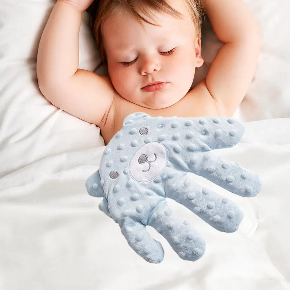 Soothing Baby Sleep Aid Pillow Automatically Slaps Plush Palm To Coax Sleep Artifact Anti-fright Comfortable Electric  Safety