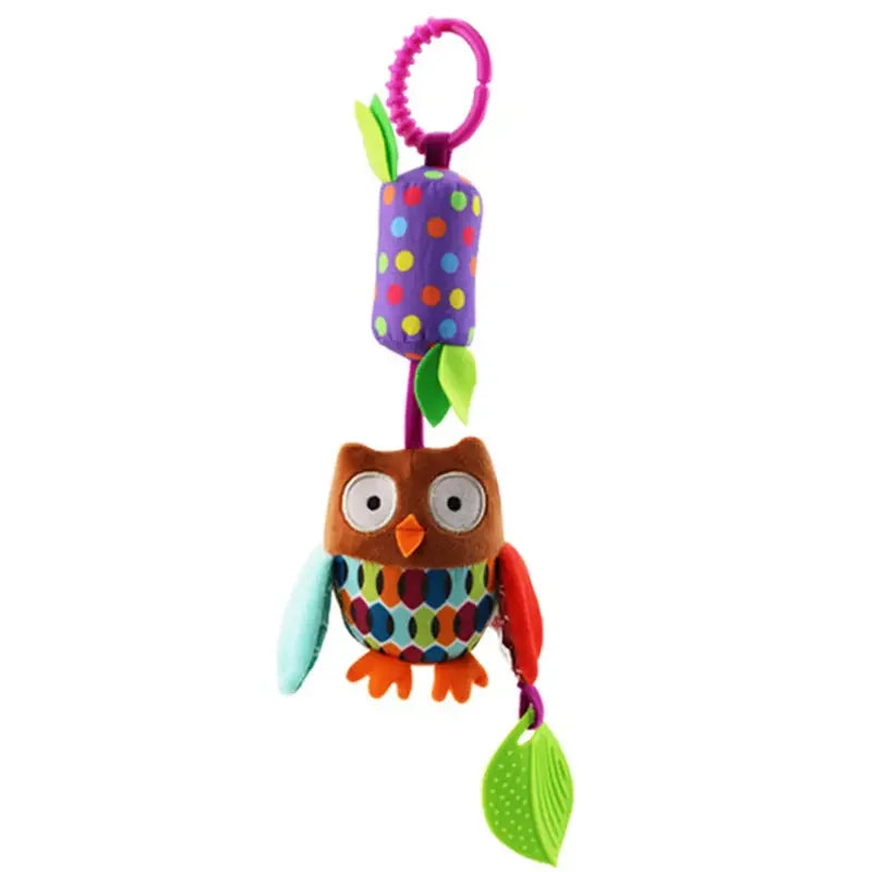 Baby Rattle Toy Hanging Bell Bedding Stuff Toys for Stroller Newborn Infant Soothing Toy 0 12 Months Bebe Activity Grip Training