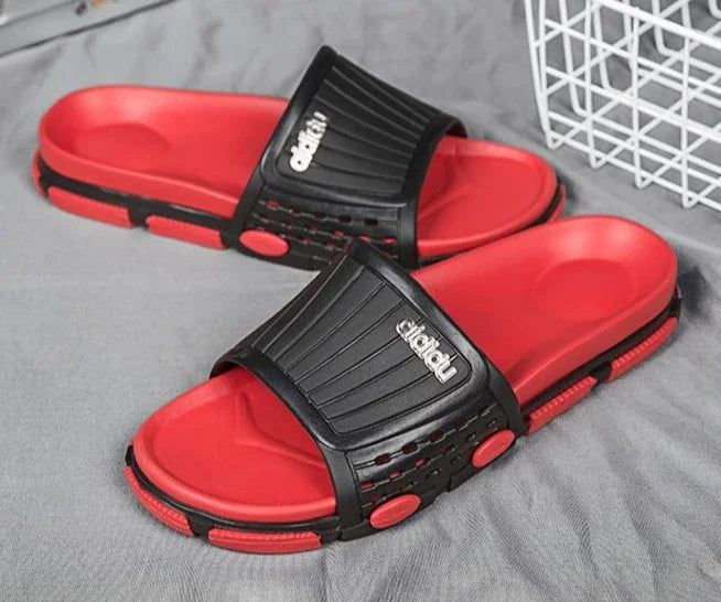 Slippers for Men Soft Black and White Outdoor Shoes Eva Rubber Cheap Liquidation Designer Luxury Clappers 2025 Adult Sandals Man