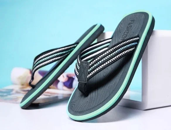 2024 Fashion Men's Shoe Flat Male Slipper Rubber Slides Original Adult Mascullino Casual Clappers Cheap Shoes Liquidation Fun