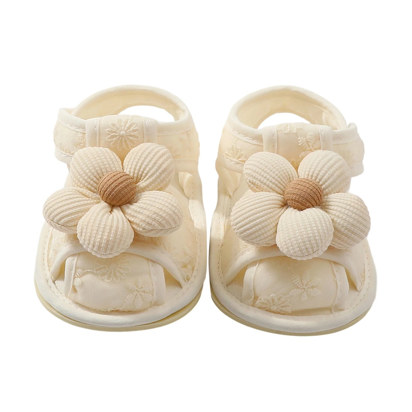 Cute Baby Girl Sandals Stylish Floral Design Non-slip Toddler Shoes for Comfortable Summer Wear Everyday
