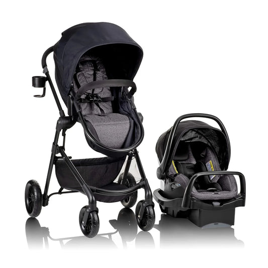 Tool Pivot Modular Travel System with LiteMax Infant Car Seat with Anti-Rebound Bar (Gray) Guaranteed Authentic