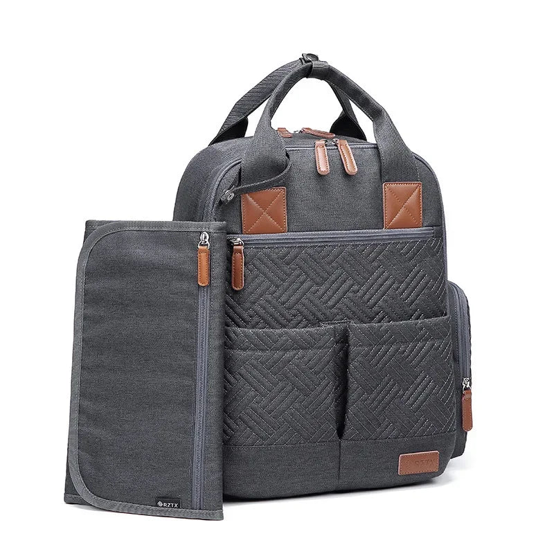 Mommy Diaper Bags Backpack Mummy Large Capacity Travel Nappy Bags Multi-function Maternity Bags with Changing Mat