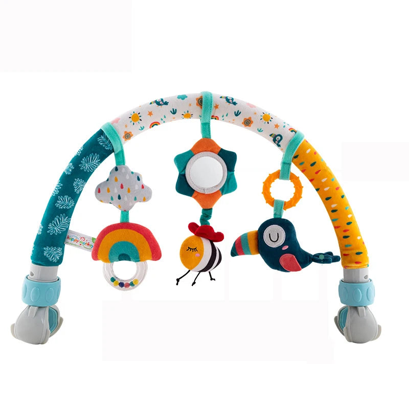 Baby Toy Toddler Cribs Cradles Hanging Bell Baby Stuff Newborn Stroller Stroller Play Arch Bed Toys for Babies 0 12 Months