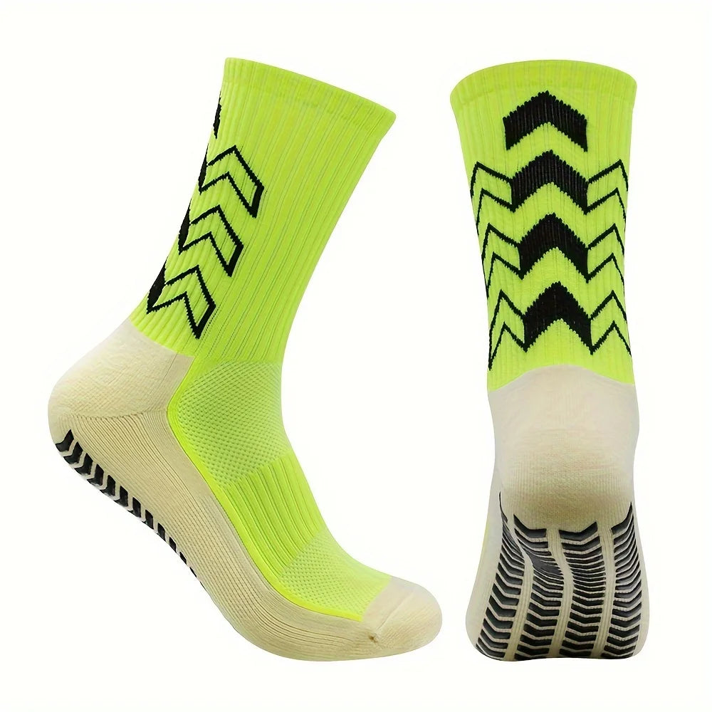 6 pairs of socks men's long socks long tube adhesive long socks basketball socks long tube sports socks