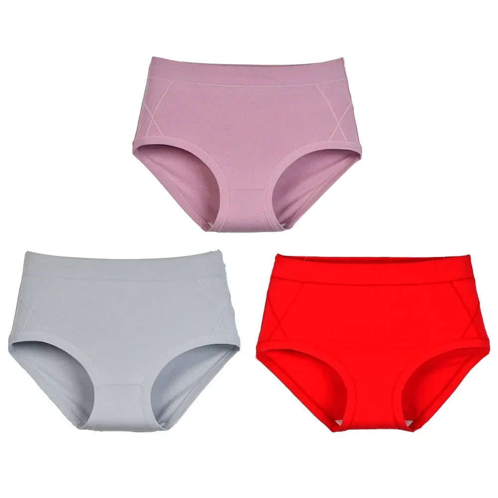 Cotton Panties For Women High Waist Briefs Woman Intimate Lingerie Soft Underwear Underpants Panty Female Plus Panti 2025 New