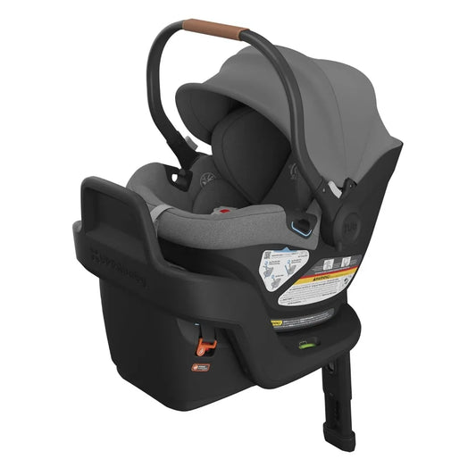Aria Lightweight Infant Car Seat/Just Under 6 lbs for Easy Portability/Base with Load Leg + Infant Insert Included/Direct