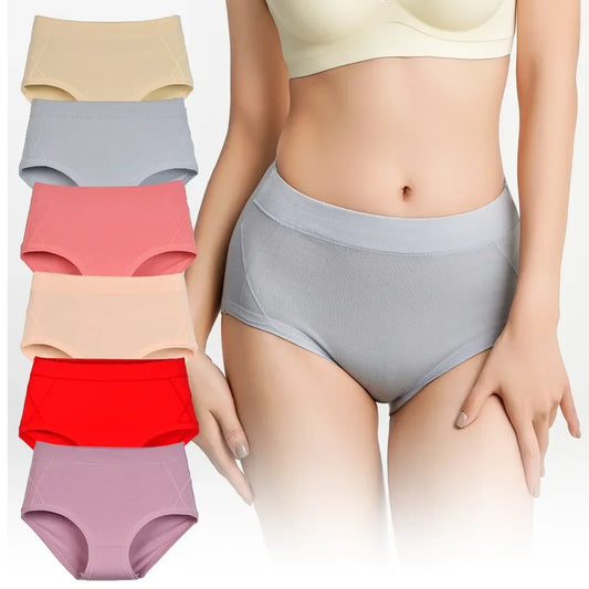 Cotton Panties For Women High Waist Briefs Woman Intimate Lingerie Soft Underwear Underpants Panty Female Plus Panti 2025 New