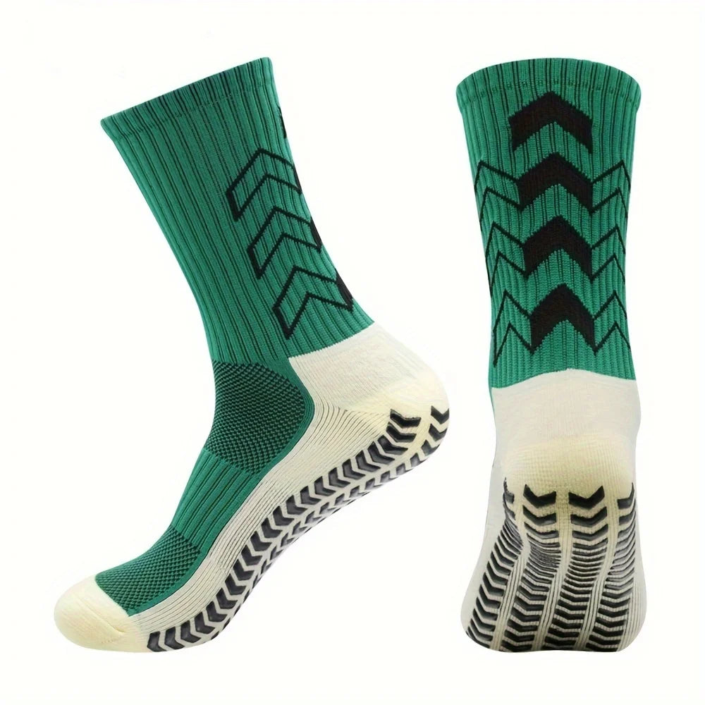 6 pairs of socks men's long socks long tube adhesive long socks basketball socks long tube sports socks