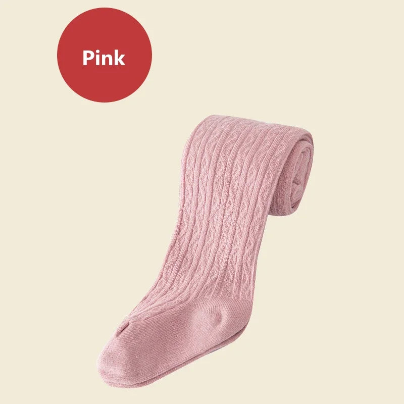 Baby Girl Tights Warm Leggings Kids Pants Solid Cotton Child Pantyhose Casual Stockings Girls Toddler Dance Winter Clothes 0-8Y