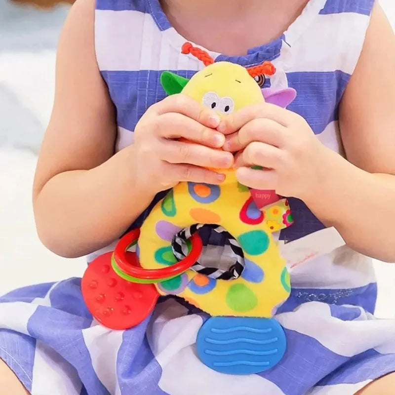 Baby Rattle Toy Hanging Bell Bedding Stuff Toys for Stroller Newborn Infant Soothing Toy 0 12 Months Bebe Activity Grip Training