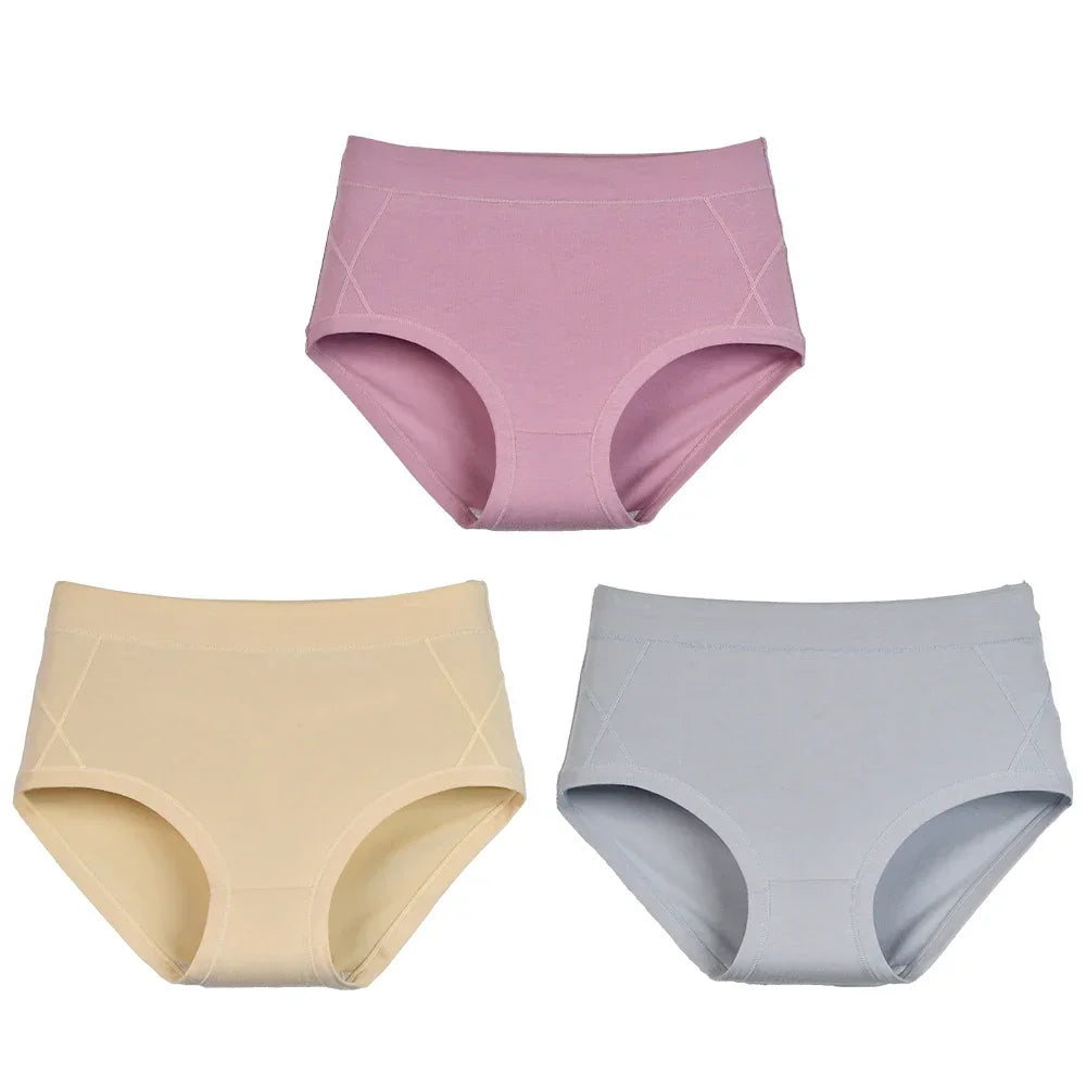 Cotton Panties For Women High Waist Briefs Woman Intimate Lingerie Soft Underwear Underpants Panty Female Plus Panti 2025 New