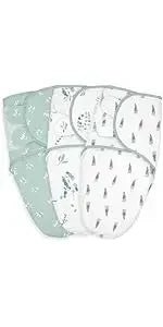 Baby Swaddle Blanket Unisex Swaddle Wrap Soft Silk Muslin Unisex Receiving Blanket Baby Blankets Newborn Baby Swaddle Blanket