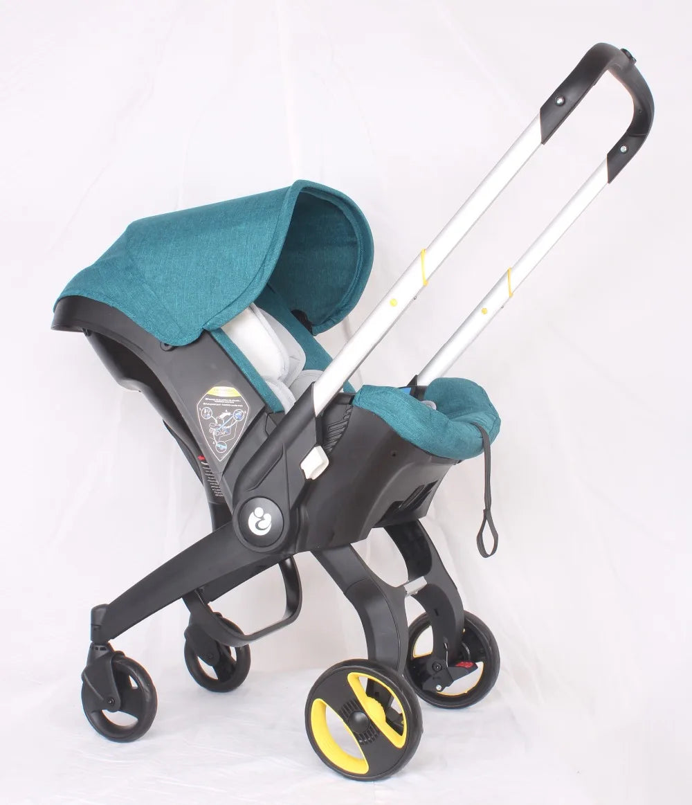 Baby Stroller 3 in 1 With Car Seat Infant Cart High Landscope Folding Baby Carriage Prams For Newborn Travel Stroller 4 in 1